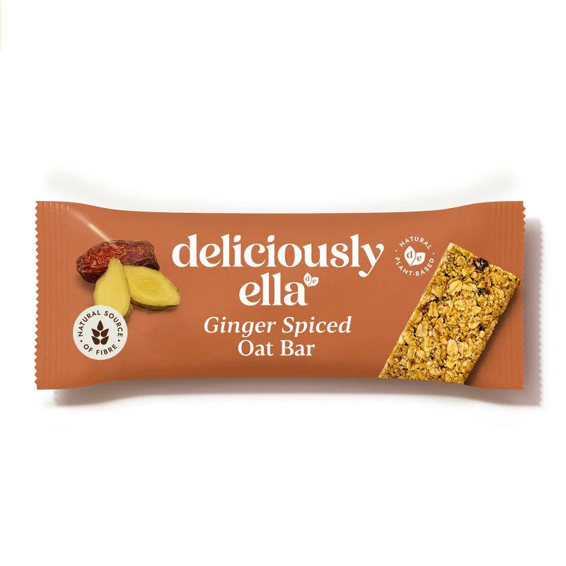 Ginger Spiced Oat Bar Single Bar 50g