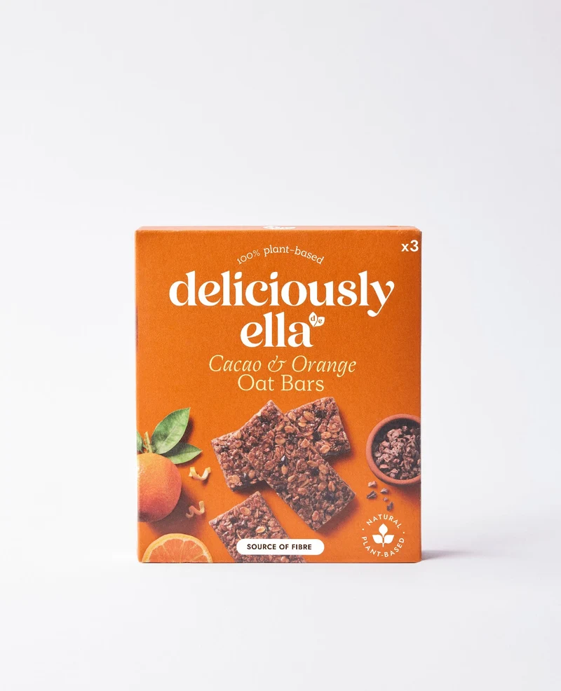 Cacao & Orange Oat Bars