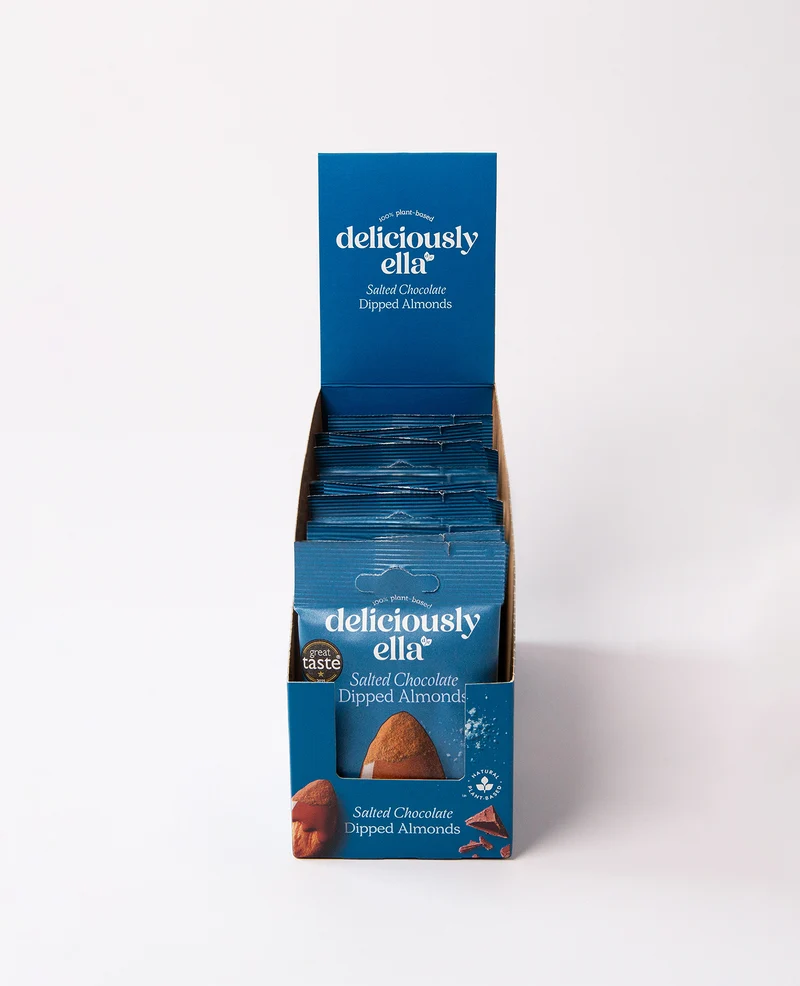 Salted Chocolate Dipped Almonds