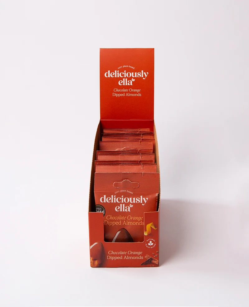 Chocolate Orange Dipped Almonds