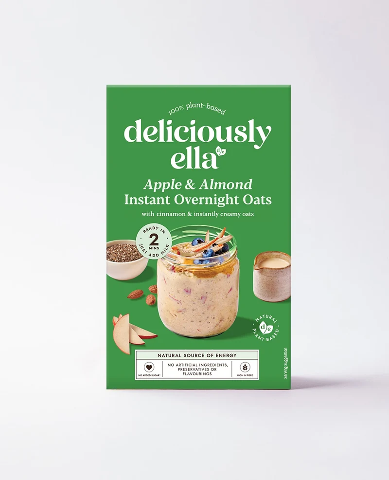 Apple & Almond Instant Overnight Oats