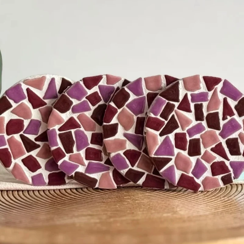 Mozaïek onderzetters - DIY Pakket