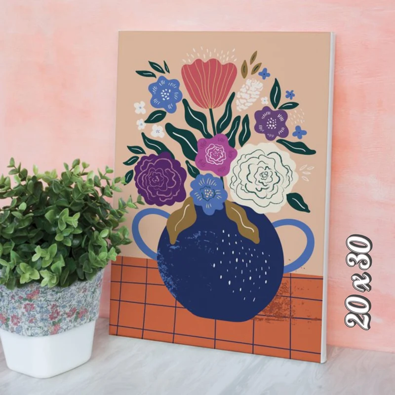 Schilderen-op-nummer "Boeket" - DIY pakket