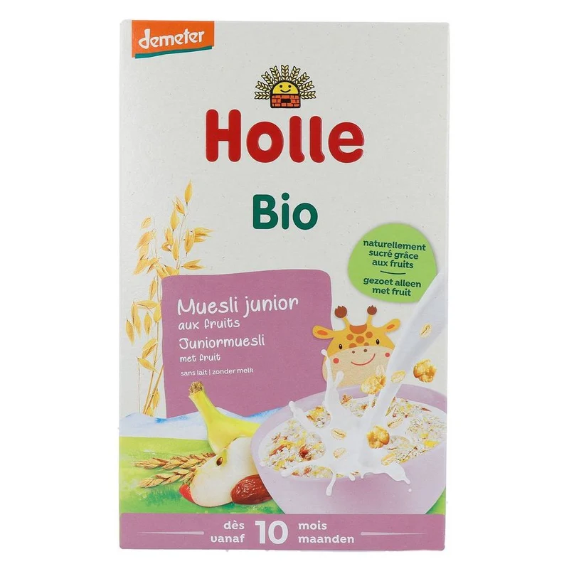 Holle Junior Muesli Met Fruit Bio 250 gram