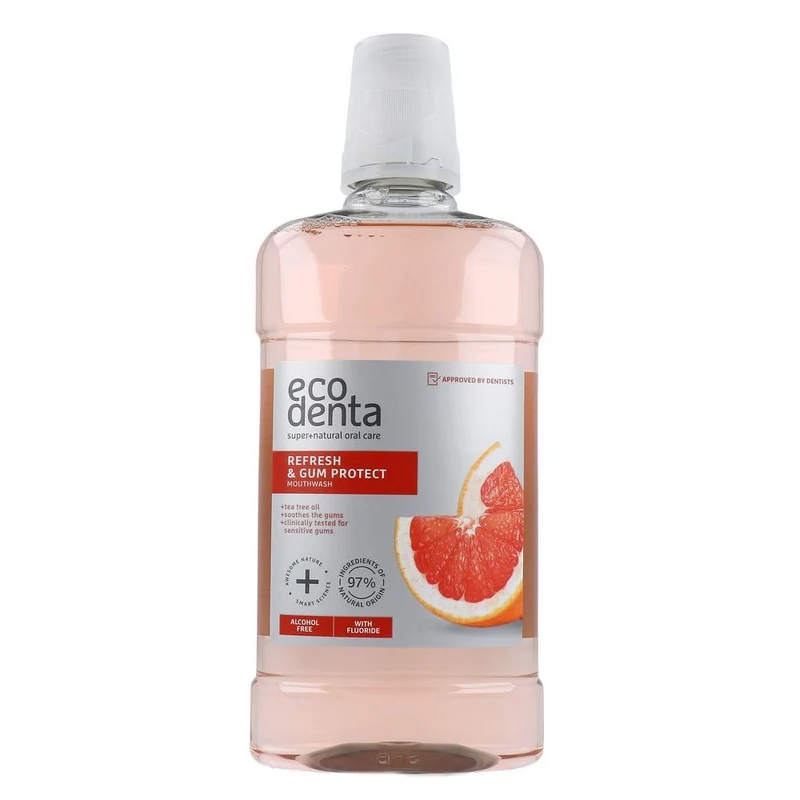 Ecodenta Mondwater Refresh & Protect 500 ml