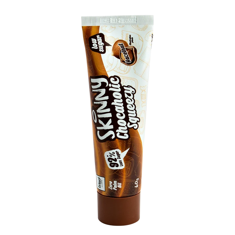(Opruiming, houdbaarheidsdatum overschreden, 24 dec.) Skinny Chocolate Hazelnut Squazzy 60g