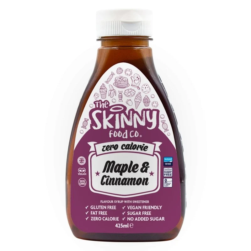 Ahorn & Kaneel Nul Calorie Suikervrije Magere Siroop - 425ml