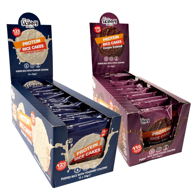 Skinny High Protein Rijstwafel Collectie - 24 x 55g