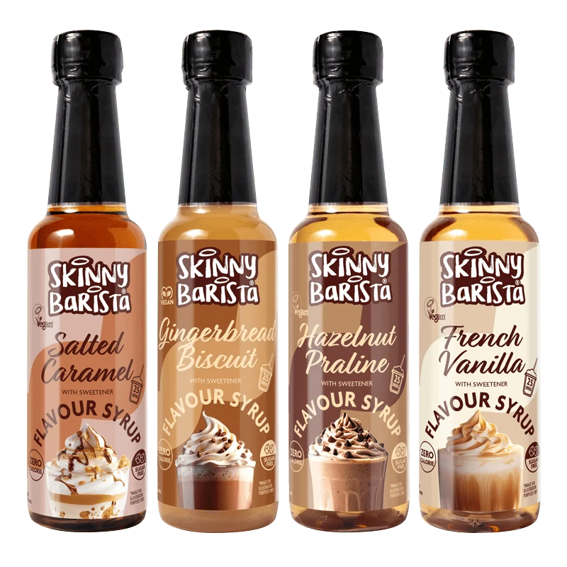 Barista Siroop Bundel 4 Voor £11.99