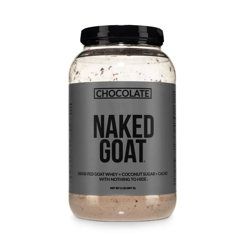 Chocolate Goat Whey Protein Powder | Naked Goat - 2lb