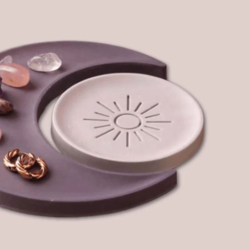 Jesmonite "Maan & Zon" - DIY Pakket