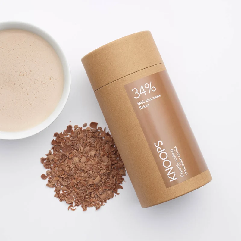 34% Milk chocolate flakes | Blend