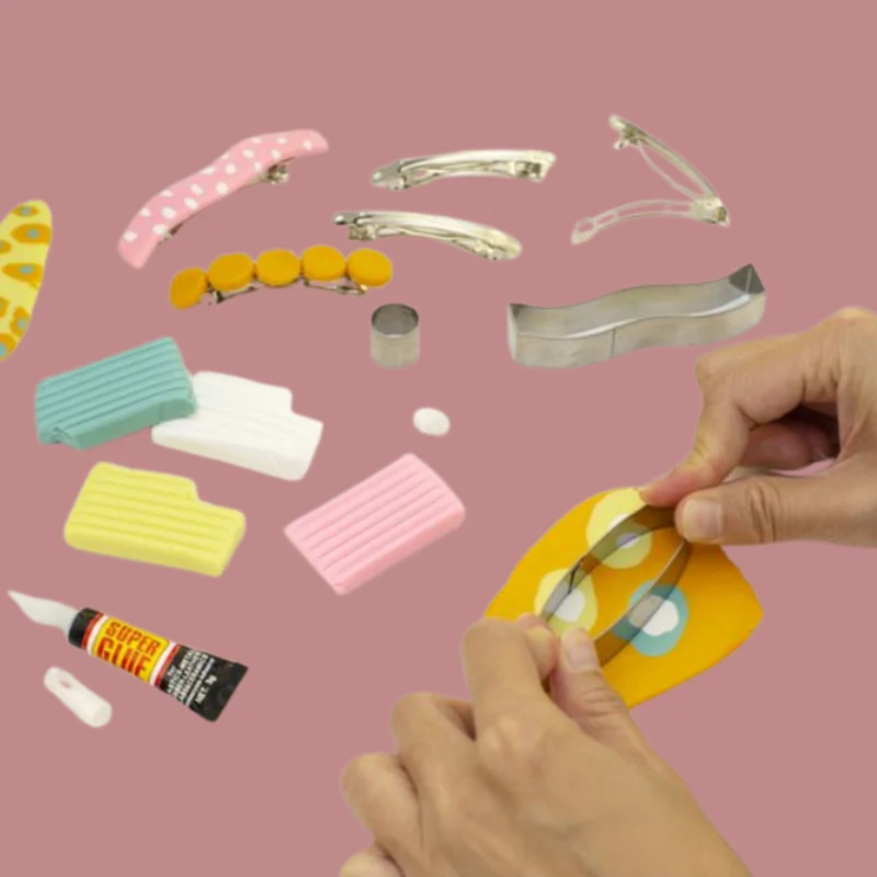 Haarclips van Klei maken - DIY Pakket