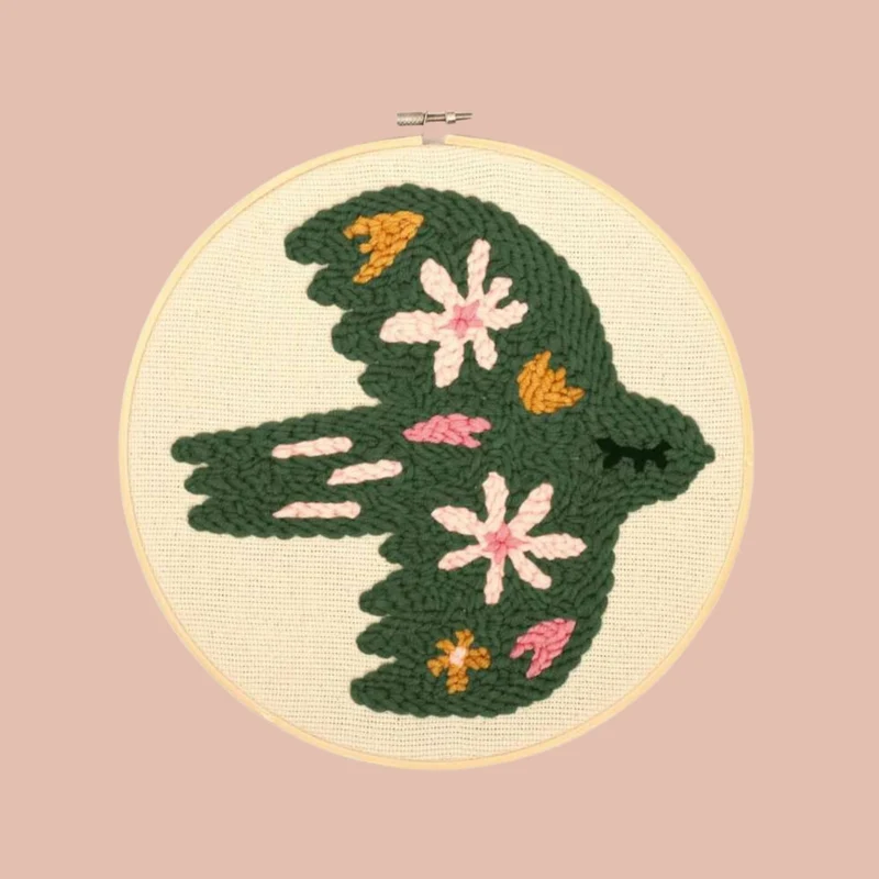 Punch Needle "Bird" - DIY pakket