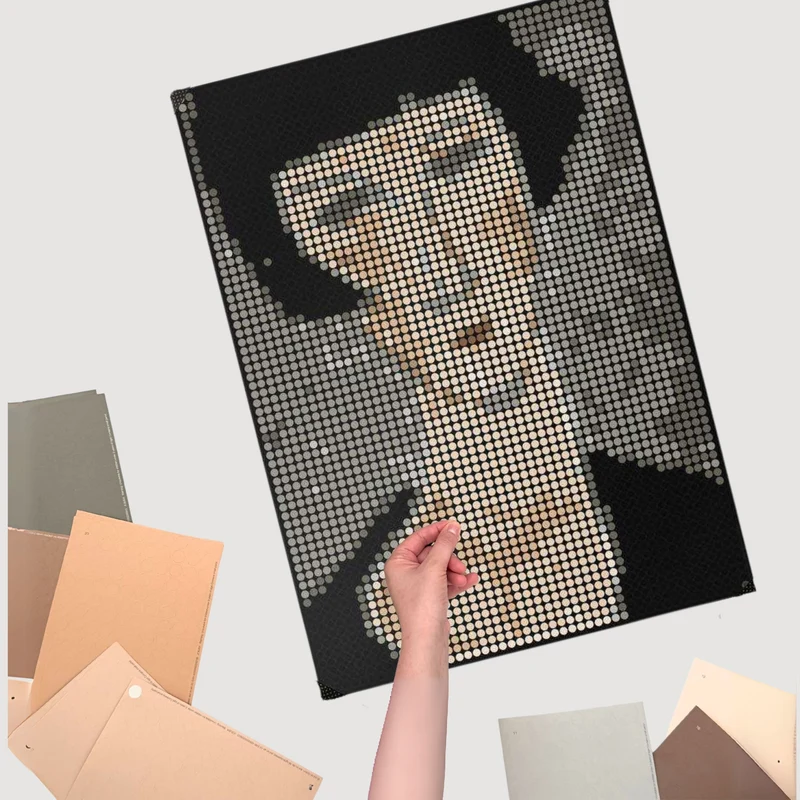 Pixel-art "Modigliani" - DIY pakket