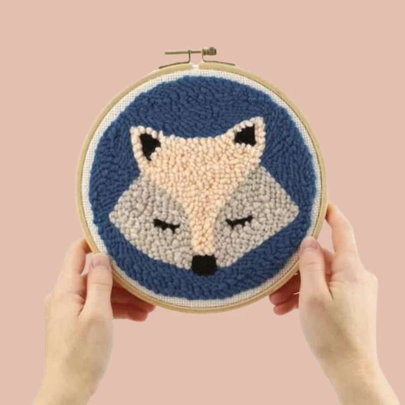 Punch Needle "Fox" - DIY pakket