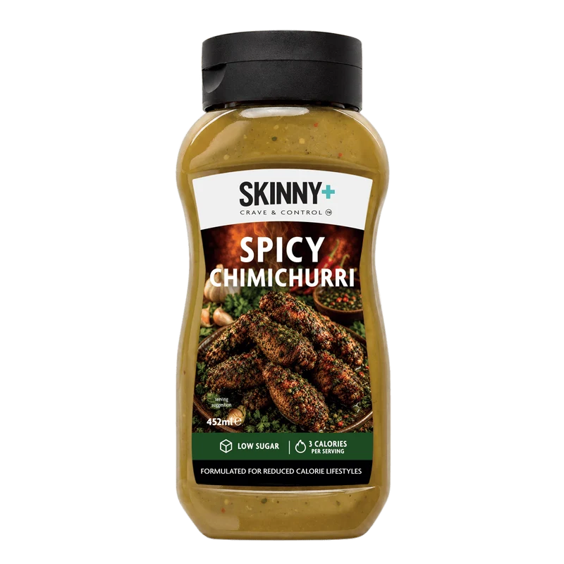 Skinny+ Spicy Chimichurri Smaak Suikervrije Skinny Saus - 452 ml