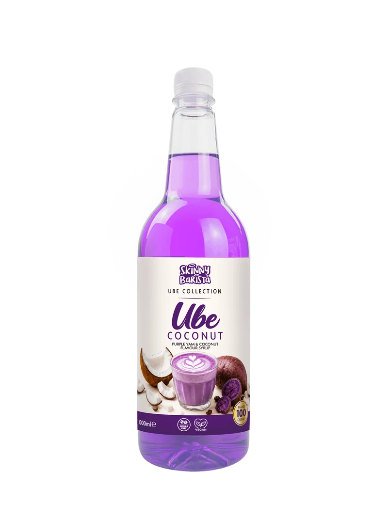 Skinny Barista Ube Kokossiroop - Caloriearm en suikervrij - 1 liter