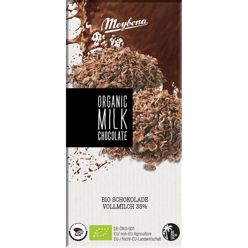 Meybona Organic Milk Chocolate 100 gram
