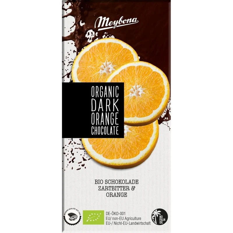 Meybona Organic Dark Orange Chocolate