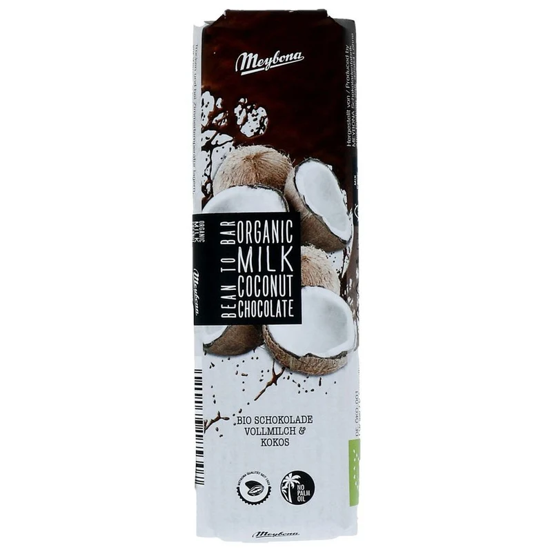 Meybona Organic Milk Coconut Chocolate 35 gram