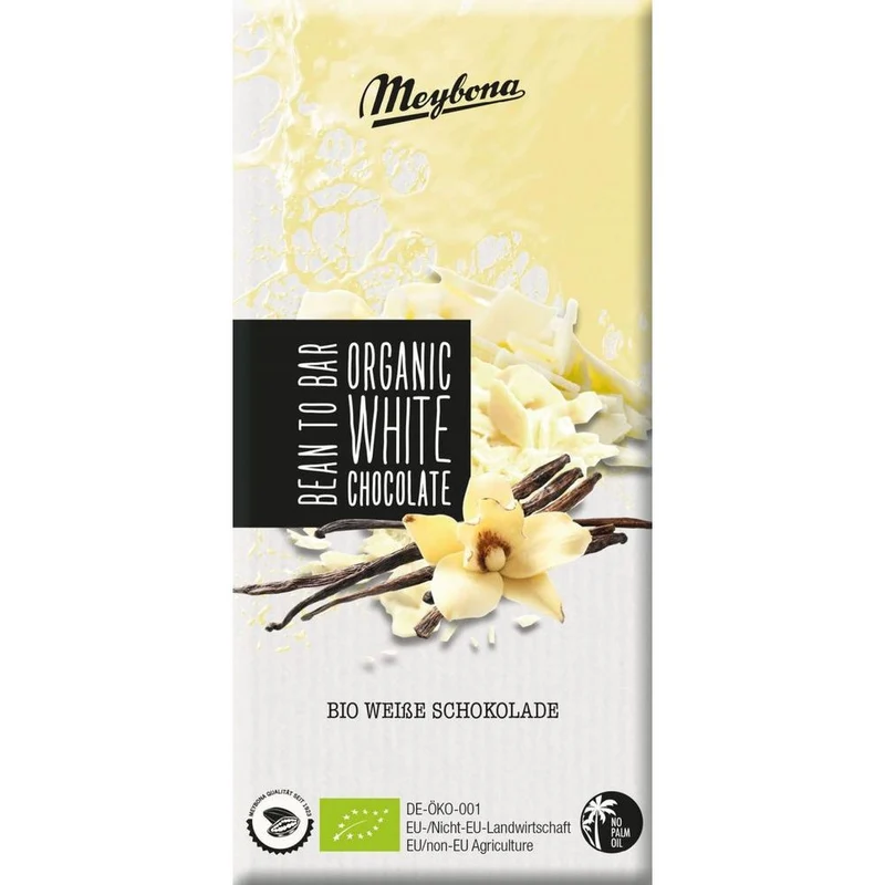 Meybona Organic White Chocolate 100 gram