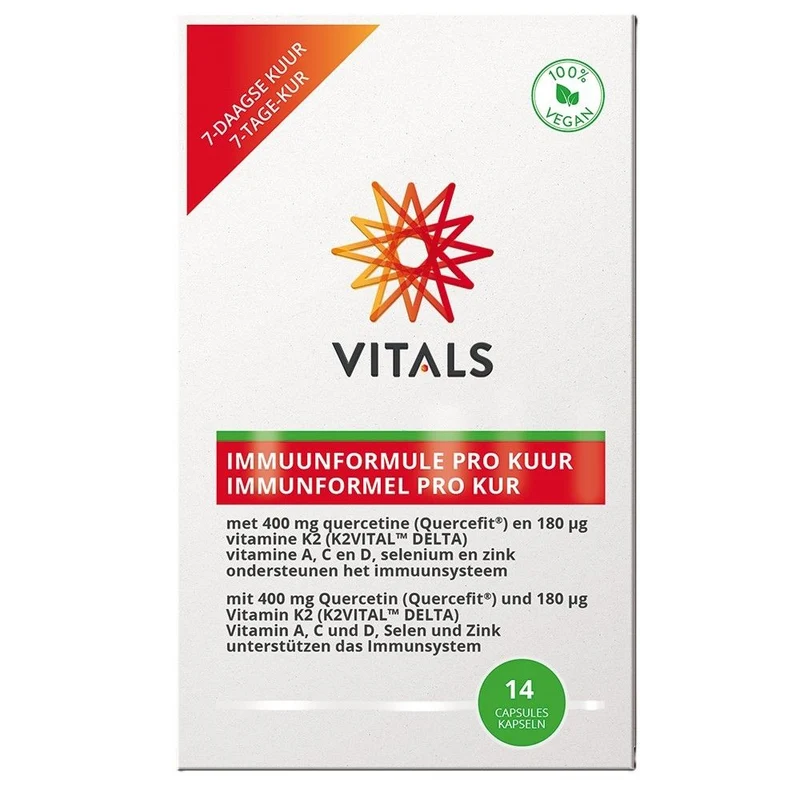 Vitals Immuunformule pro kuur 14 capsules 14ca