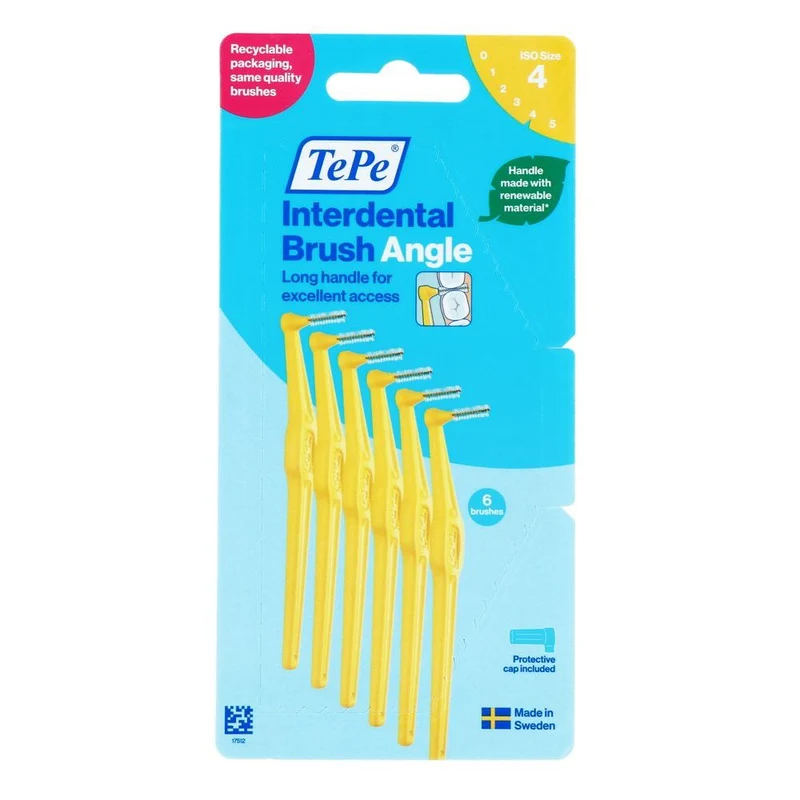 TePe Interdentale Rager Angle Geel ISO Size 4