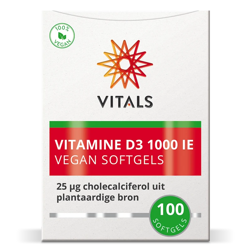 Vitals Vitamine D3 1000 IE