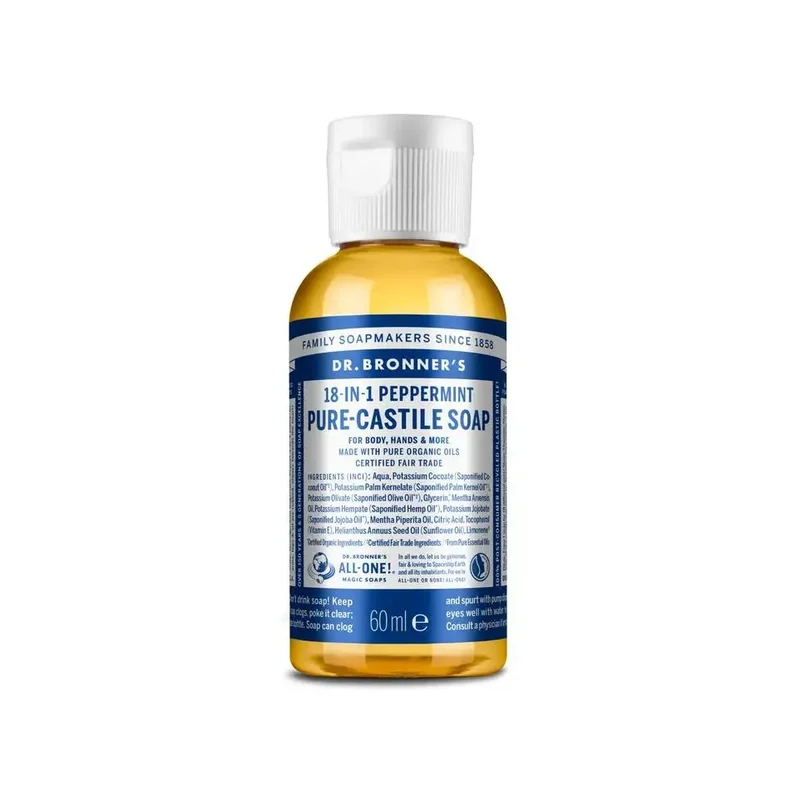 Dr Bronners Liquid soap peppermint