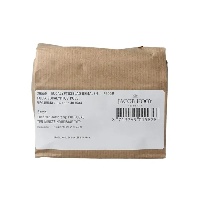 Jacob Hooy Eucalyptusblad gemalen 250 gram