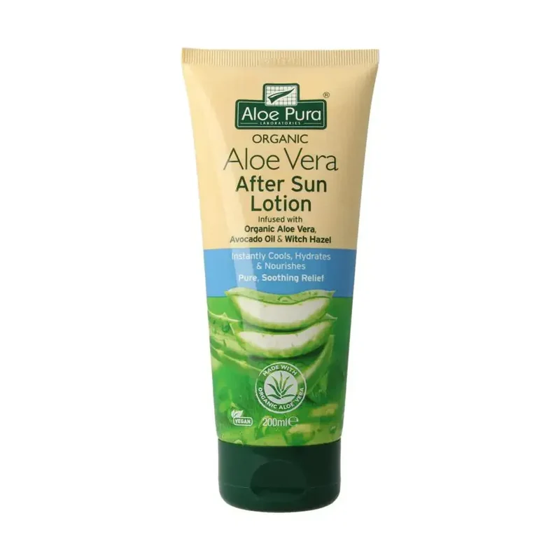 Optima Aloe pura aftersun lotion aloe vera 200 ml