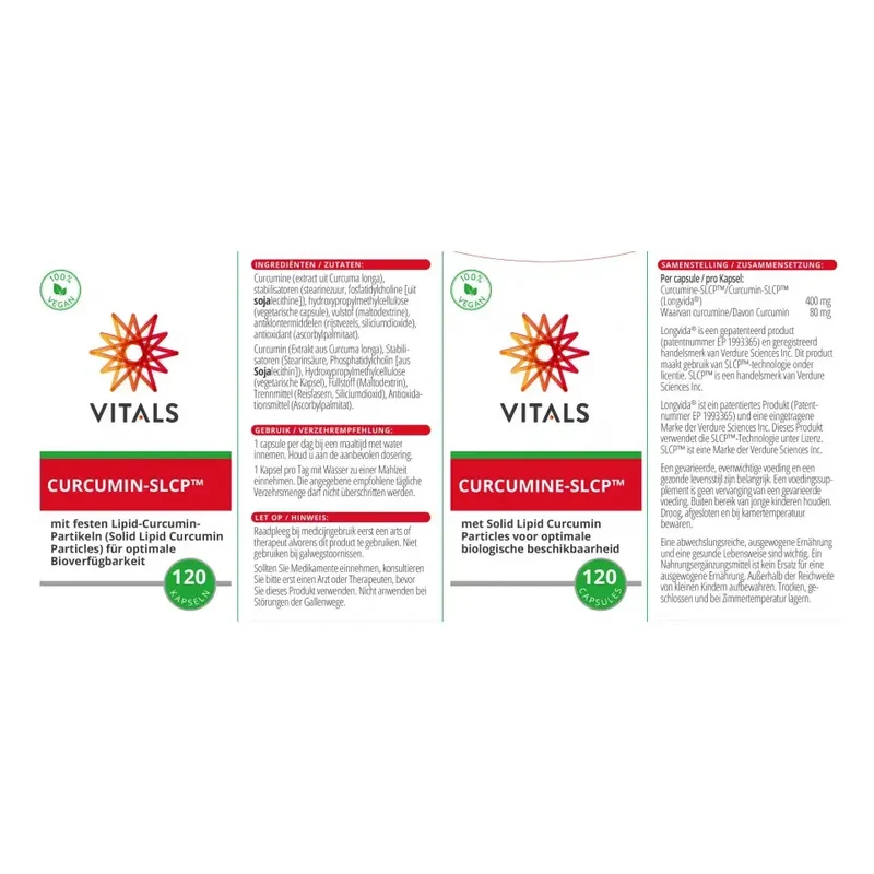 Vitals Curcumine SLCP