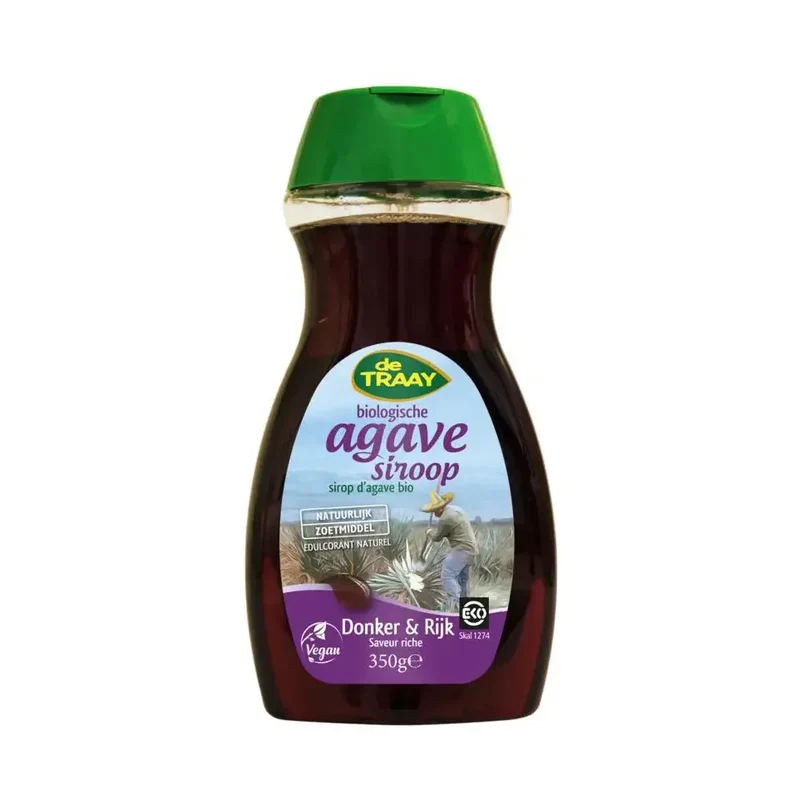 De Traay Agavesiroop donker en rijk