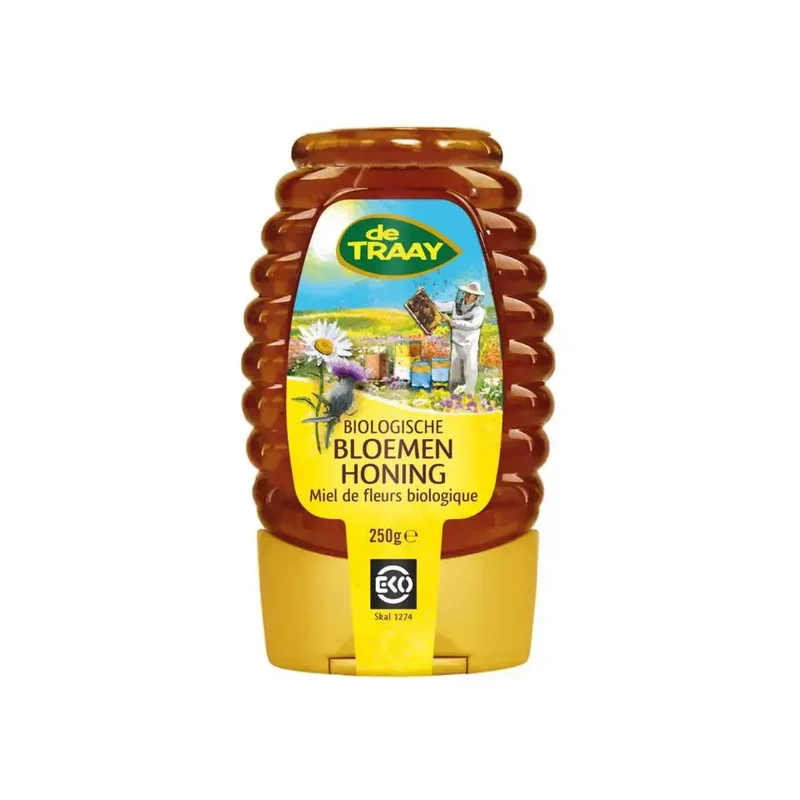 De Traay Bloemenhoning knijpfles