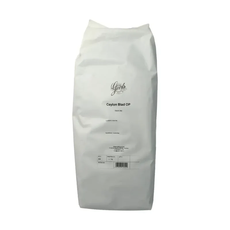 Geels koffie en thee Ceylon blad op 1 kg