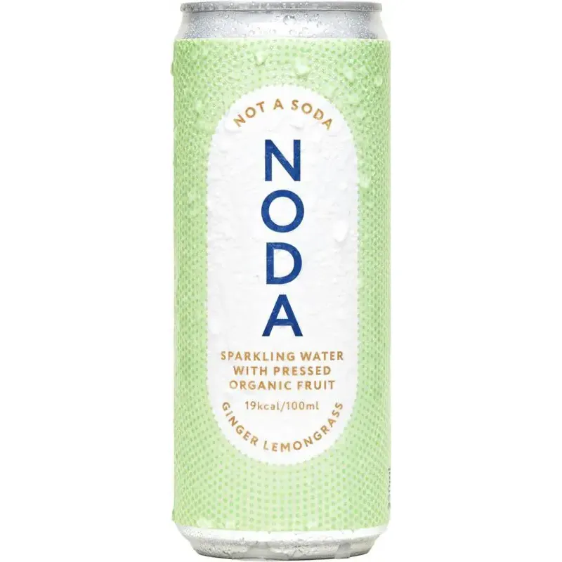 Noda Ginger lemongrass biologisch 330 ml