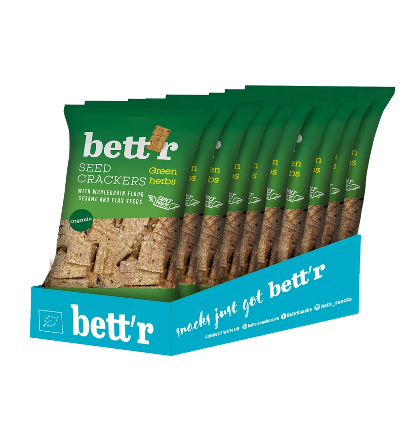 Bio Seed Crackers Green Herbs