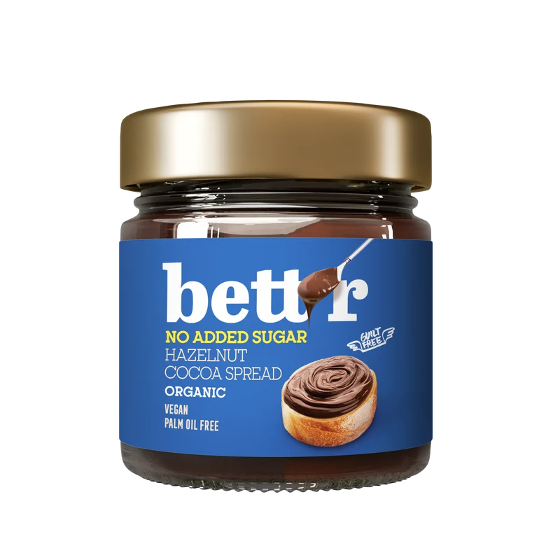 BIO Hazelnut Cocoa Spread, No Added Sugar