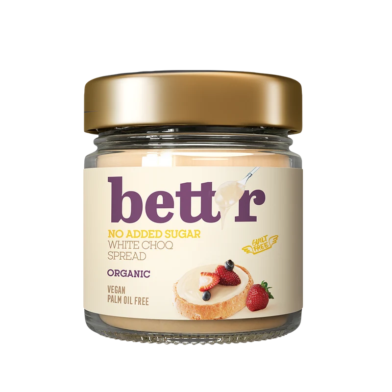 BIO White Choq spread, No Added Sugar