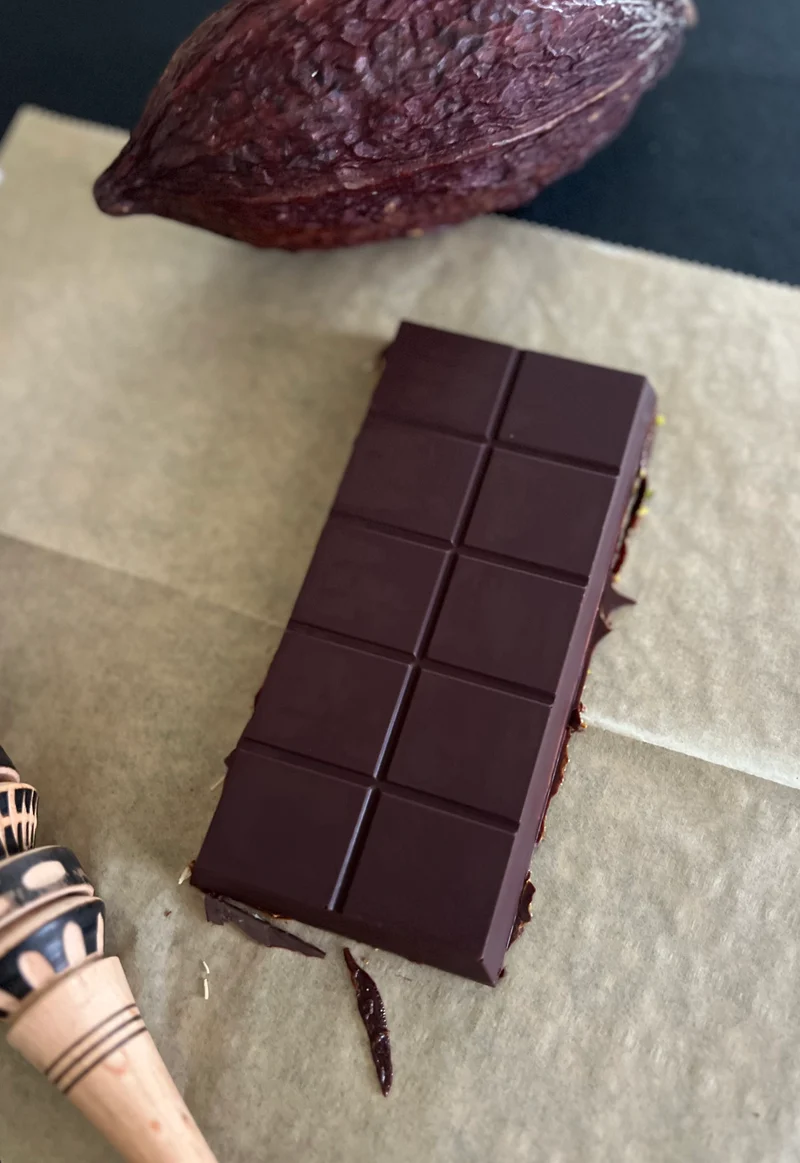 MoonLite "Dubai" Pistachio Creme Chocolate Bar (Dark, Milk or Midnight in Dubai)