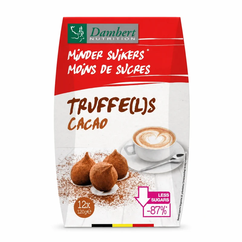 Cacao truffels