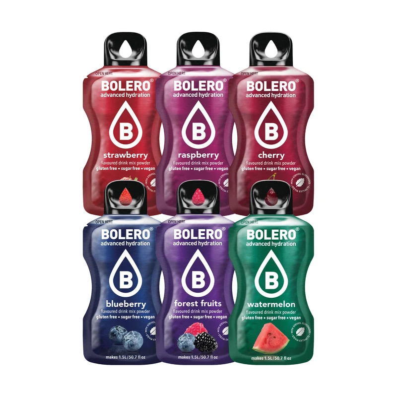 Bolero proefpakket Rood Fruit