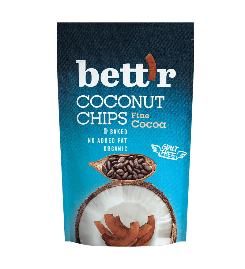 BIO Coconut Chips Fine Cocoa