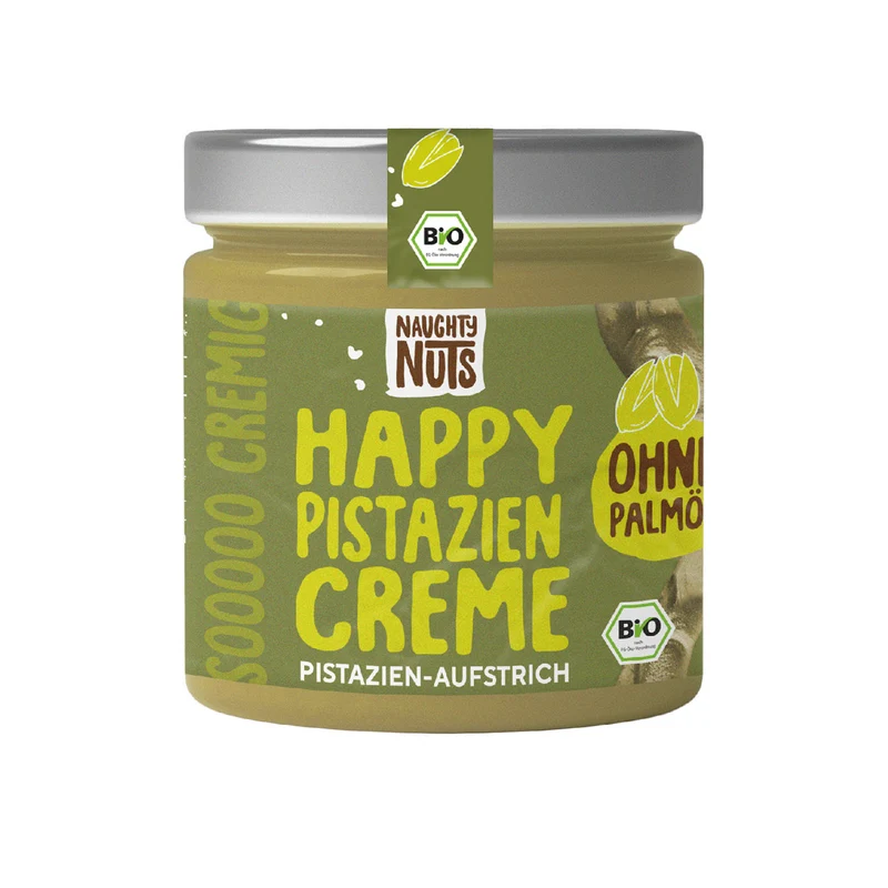 Bio Happy Pistachio Creme, Naughty Nuts