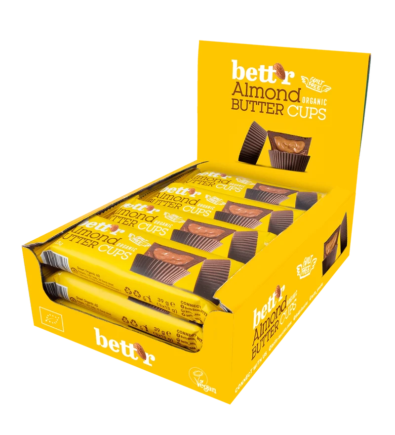 BIO Nut Butter Cups with Almond Cream