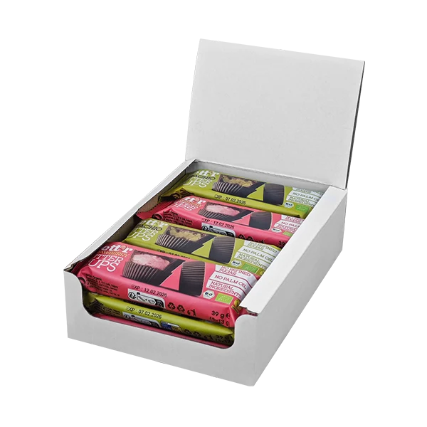 Bio Mix Box Bett'r Nut butter cups with Pistachio and Strawberry