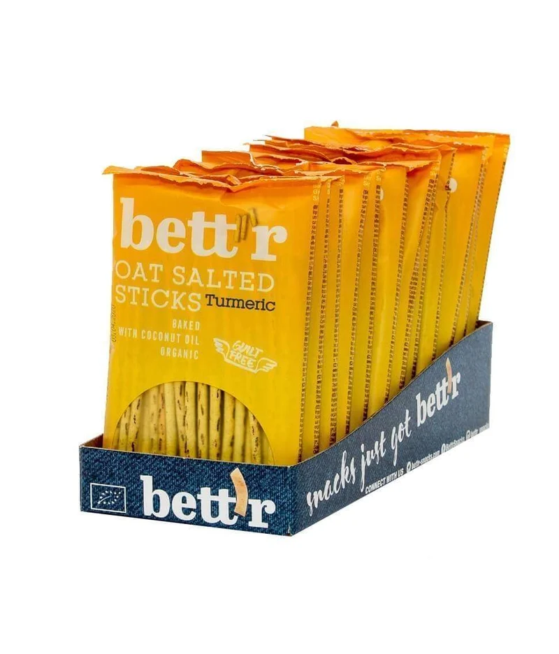 Bio Oat Salted Sticks Turmeric