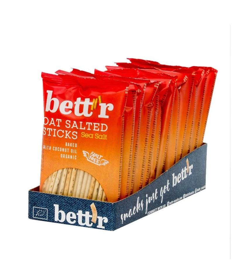 BIO Oat Salted Sticks Sea Salt