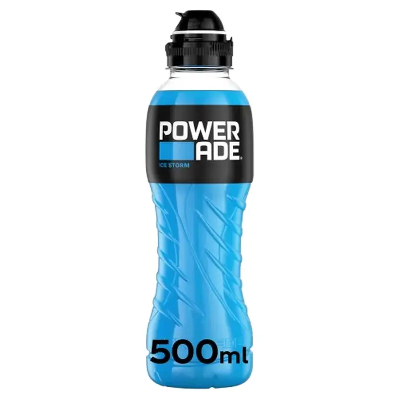 Powerade Ice Storm Sports Hydration Drink, 500 ml